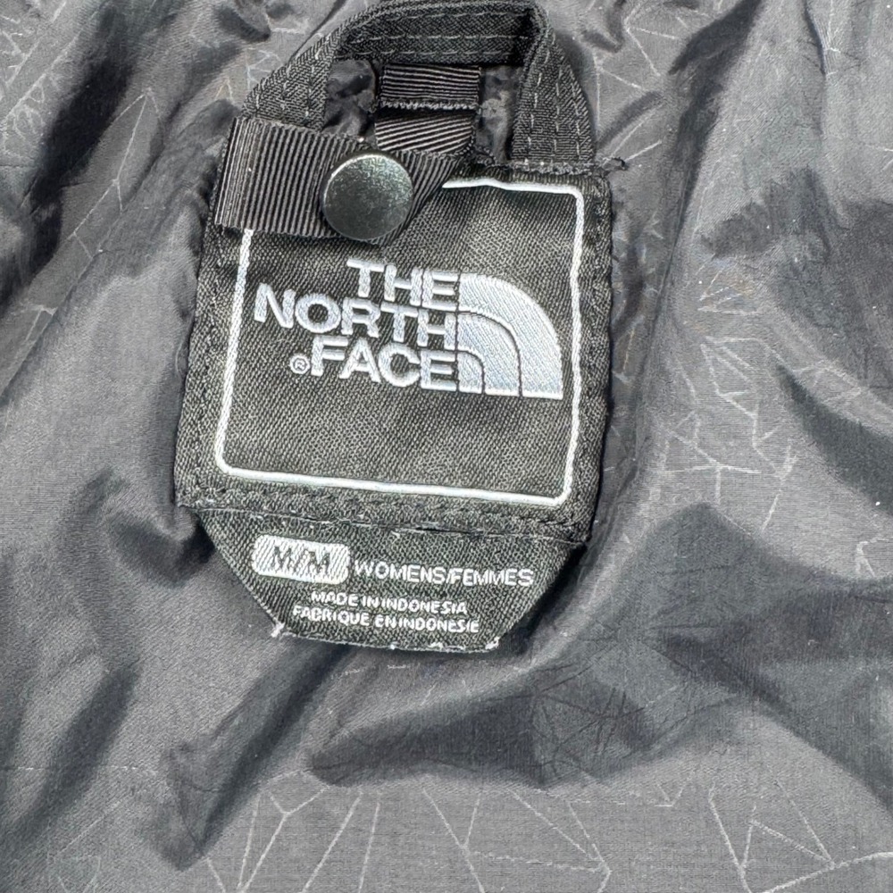 The North Face HyVent Womens Ski Jacket Black Red Hooded Waterproof Shell Medium - Picture 7 of 16